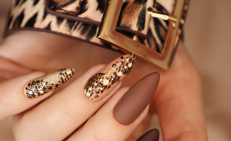 8 ideas de uñas animal print para llevar la manicura tendencia